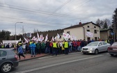 Protest w Imielinie 