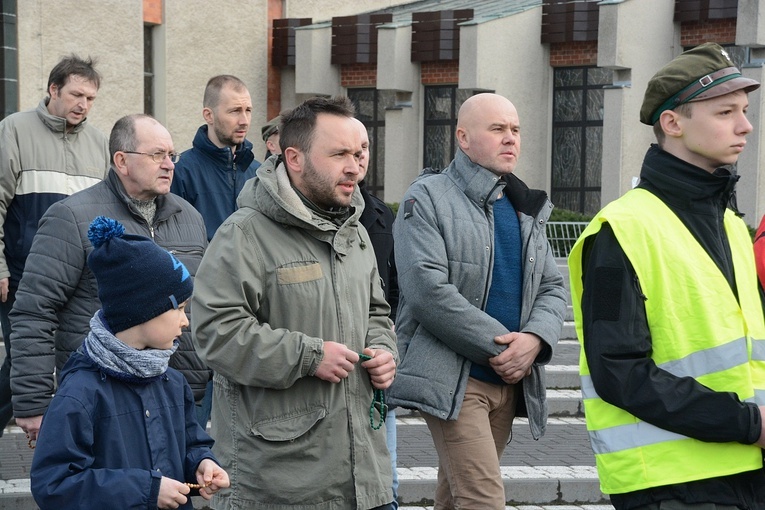 Męski Różaniec w Kluczborku