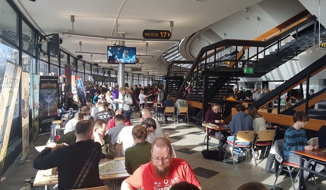 Katowice. Fani planszówek opanowali Spodek
