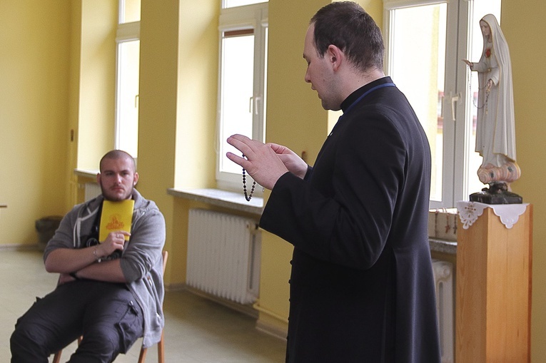 Rekolekcje dla młodzieży męskiej w WSD