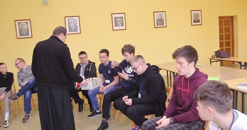 Rekolekcje dla młodzieży męskiej w WSD