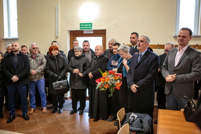 Poświęcenie nowej jadłodajni w Wałbrzychu