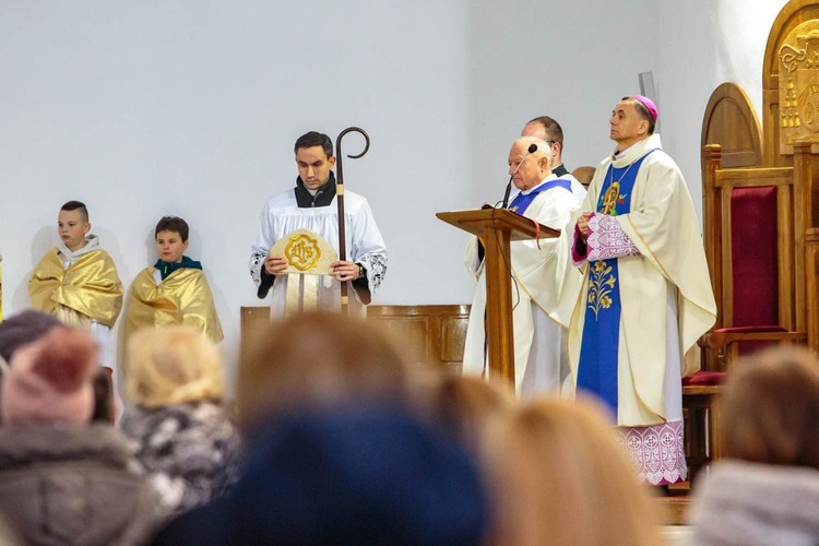 Poświęcenie nowej jadłodajni w Wałbrzychu