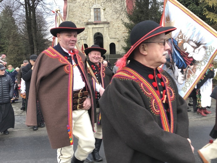 Polsko-słowackie kolędowanie Związku Podhalan w Ujsołach - 2020