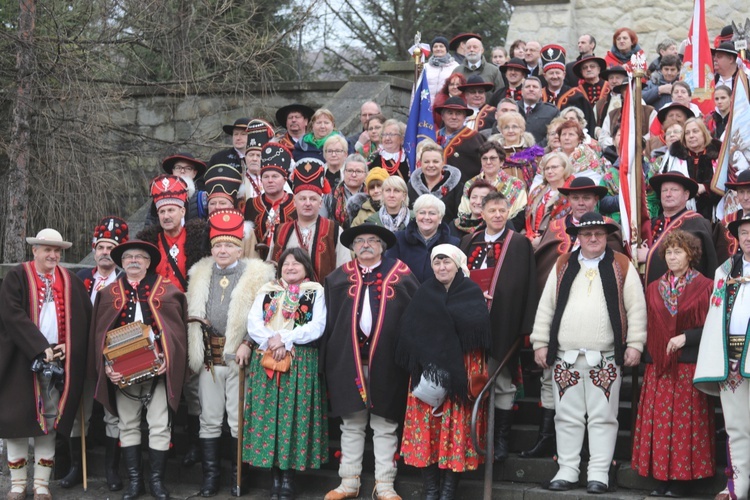 Polsko-słowackie kolędowanie Związku Podhalan w Ujsołach - 2020