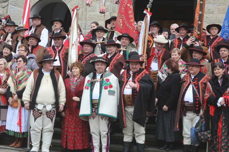 Polsko-słowackie kolędowanie Związku Podhalan w Ujsołach - 2020