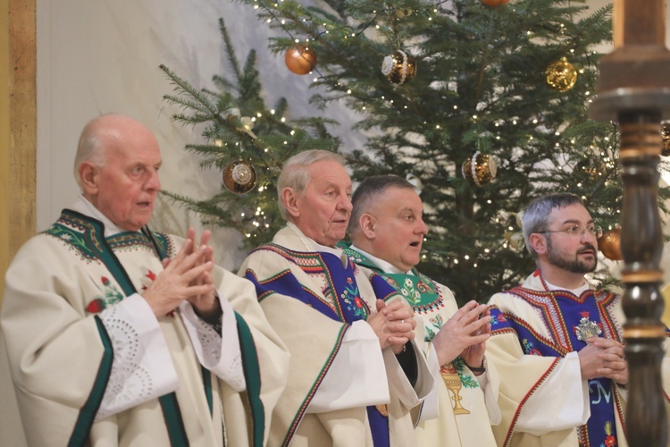 Polsko-słowackie kolędowanie Związku Podhalan w Ujsołach - 2020