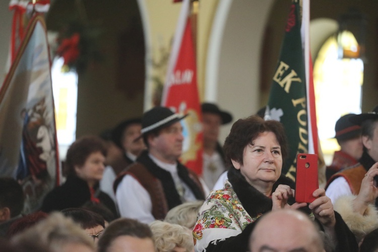 Polsko-słowackie kolędowanie Związku Podhalan w Ujsołach - 2020