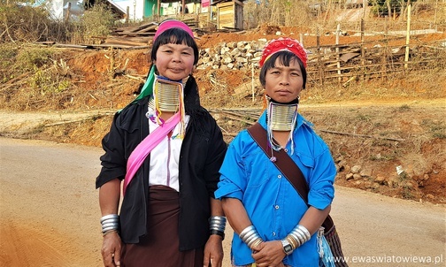 Kobiety z plemienia Padaung