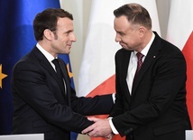 Macron: Polskę i Francję czeka wiele projektów i wyzwań