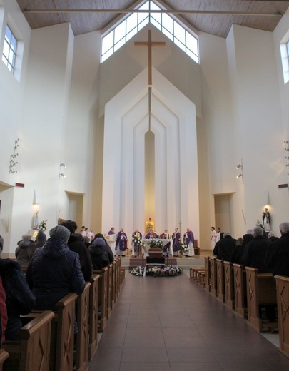 Pogrzeb śp. Klary Brodki 