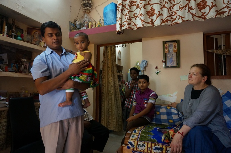 Hanna Grzybowska w Jeevodaya 