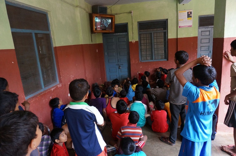 Hanna Grzybowska w Jeevodaya 