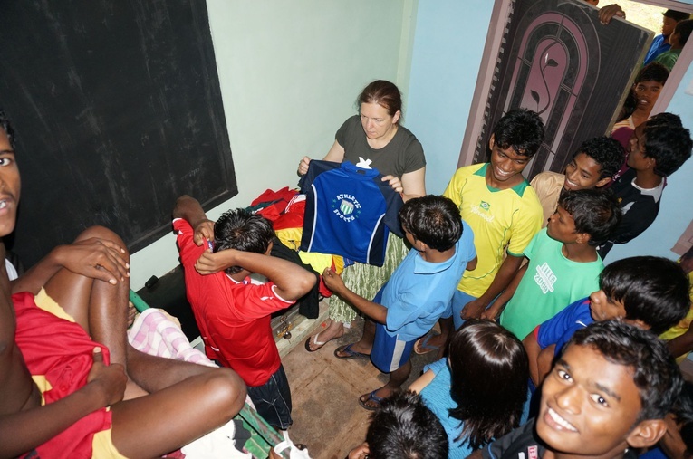 Hanna Grzybowska w Jeevodaya 