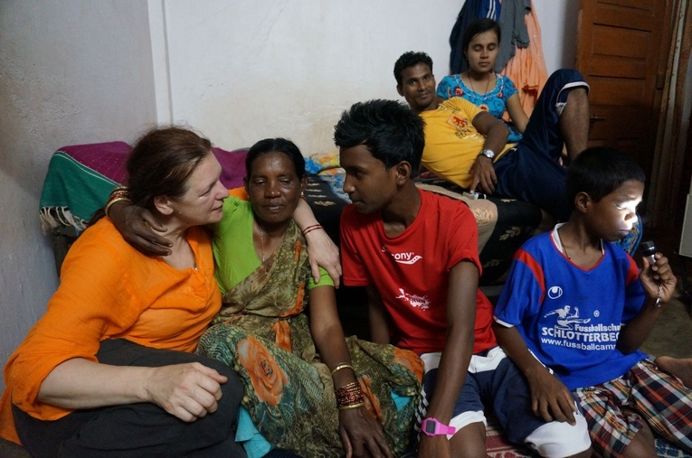 Hanna Grzybowska w Jeevodaya 