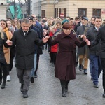 7. Polonez maturzystów z "Szybina" na cieszyńskim rynku - 2020