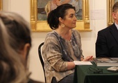 Ofertę Muzeum na czas ferii przedstawiała Ilona Pulnar-Ferdjani.