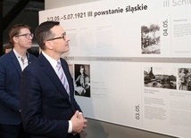 Premier Mateusz Morawiecki zwiedził Muzeum Powstań Śląskich 