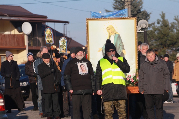 Męski różaniec w Dębicy