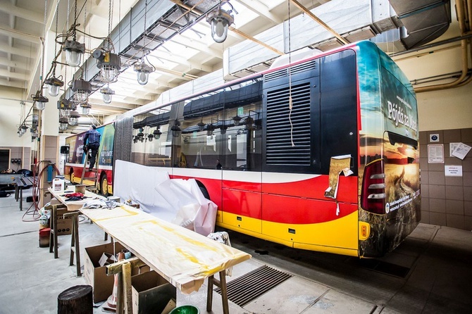 Ewangelia na autobusie MZK w Bielsku-Białej