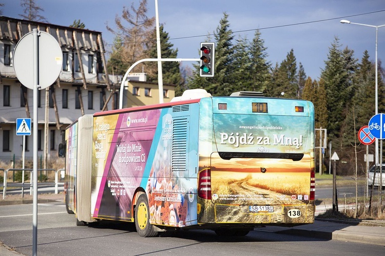 Ewangelia na autobusie MZK w Bielsku-Białej