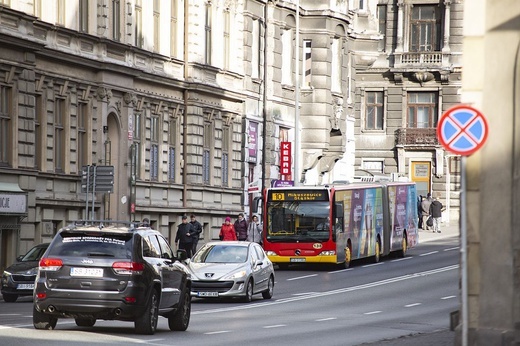 Ewangelia na autobusie MZK w Bielsku-Białej