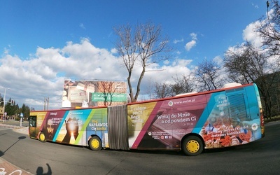 Autobus z Dobrą Nowiną już jeździ po Bielsku-Białej i Czechowicach-Dziedzicach, #ewangeliajezdzipobielsku.