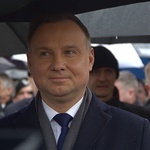 Prezydent Andrzej Duda w puckim porcie