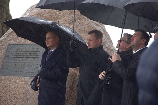 Prezydent Andrzej Duda w puckim porcie