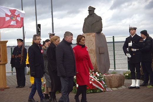 Prezydent Andrzej Duda w puckim porcie