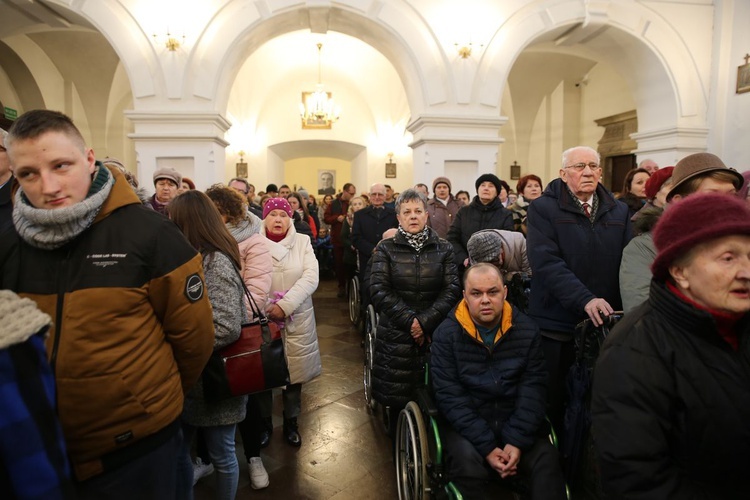 Spotkanie chorych i osób starszych w Sandomierzu 