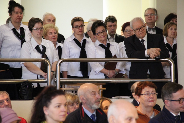 Rybnik - abp Skworc w szpitalu w Światowy Dzień Chorego