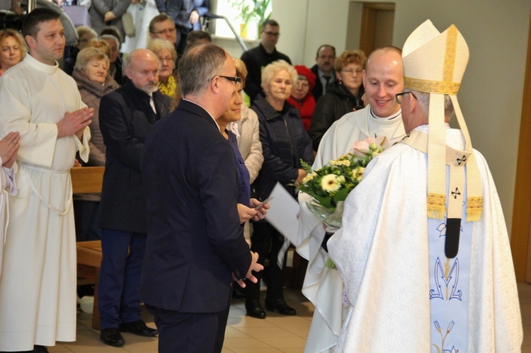 Rybnik - abp Skworc w szpitalu w Światowy Dzień Chorego