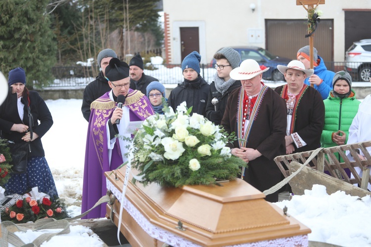 Pogrzeb śp. Urszuli Gruszki z Koniakowa