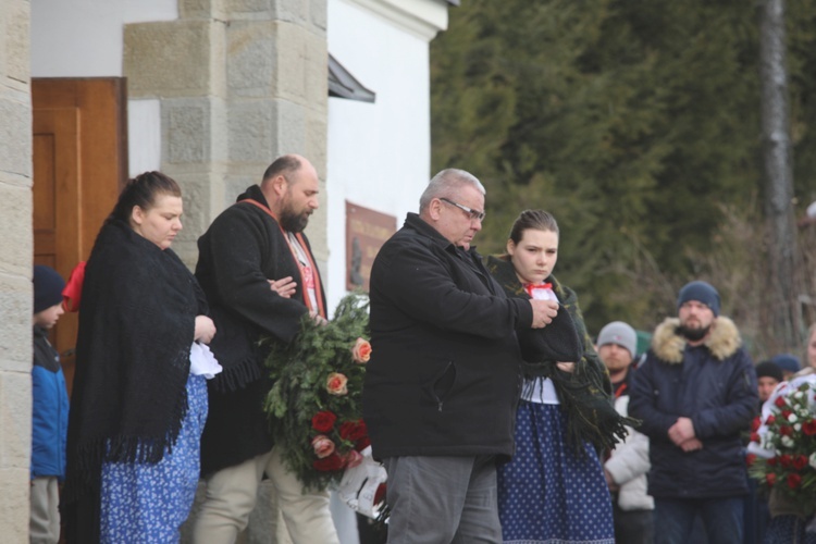 Pogrzeb śp. Urszuli Gruszki z Koniakowa