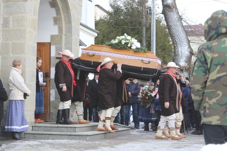 Pogrzeb śp. Urszuli Gruszki z Koniakowa