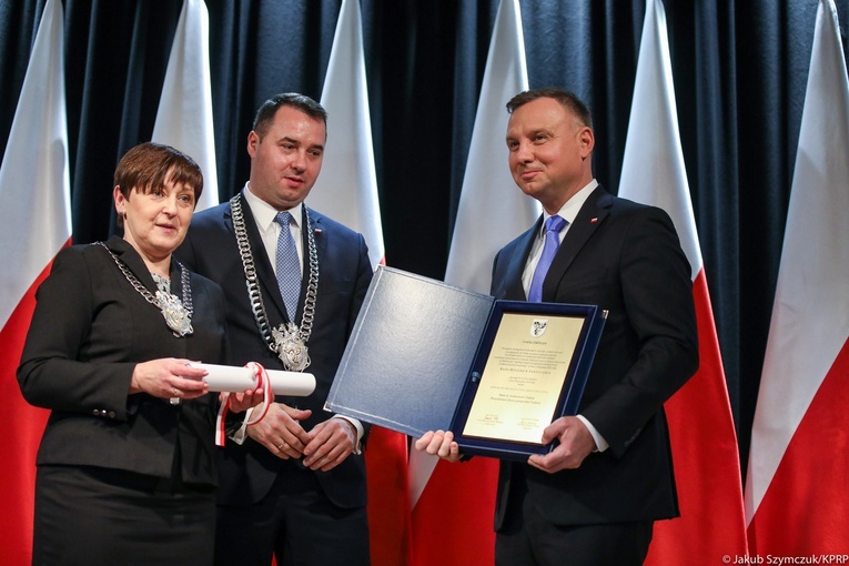 Prezydent Andrzej Duda w Zakliczynie