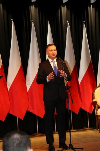 Prezydent Andrzej Duda w Zakliczynie