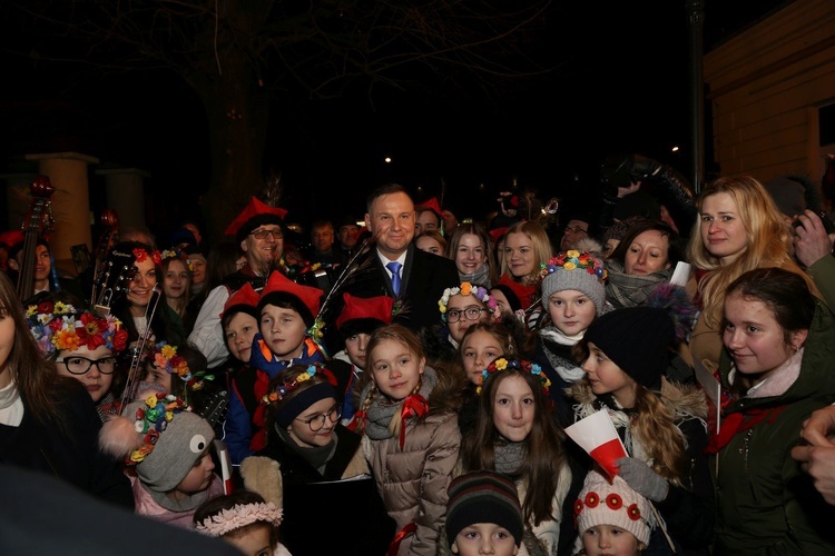 Prezydent Andrzej Duda w Zakliczynie