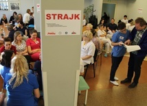 Szpital w Rybniku. Trwa jednodniowy strajk