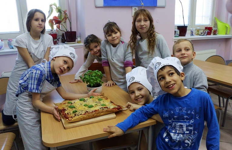 A na dobry początek... pizza!