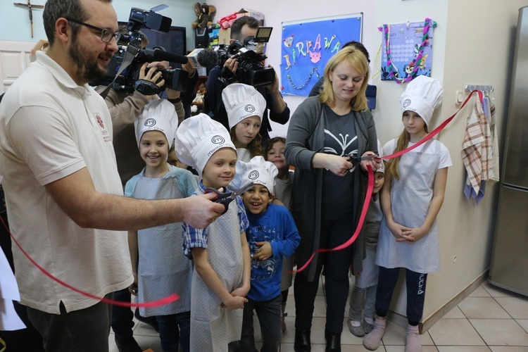 Nowa kuchnia w Klubowym Centrum Aktywności Dzieci i Młodzieży Caritas