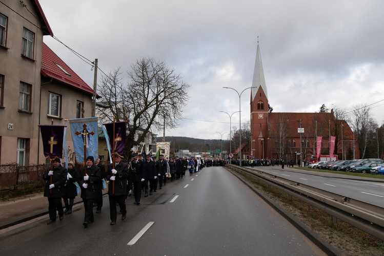 Pogrzeb śp. ks. kan. Franciszka Lisińskiego