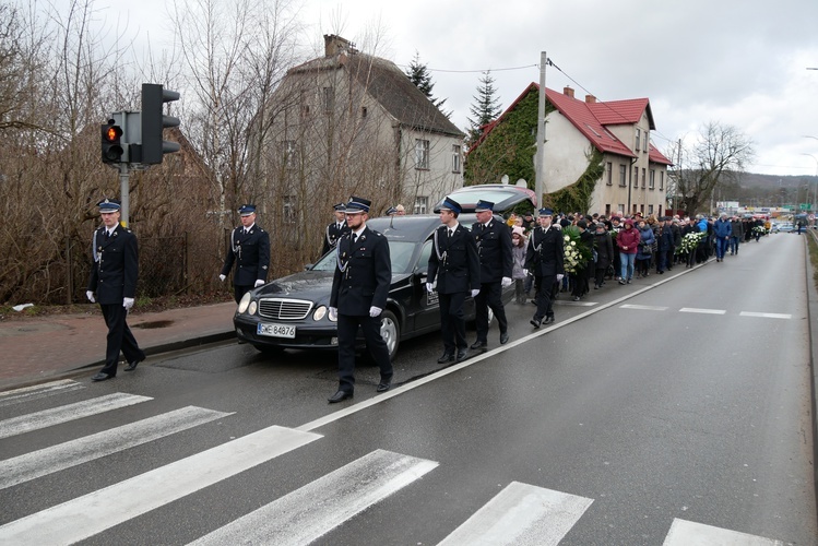 Pogrzeb śp. ks. kan. Franciszka Lisińskiego