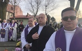 Ostatnie pożegnanie śp. ks. Marka Kuliga w Simoradzu