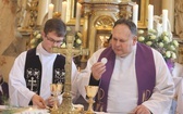 Ostatnie pożegnanie śp. ks. Marka Kuliga w Simoradzu