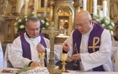 Ostatnie pożegnanie śp. ks. Marka Kuliga w Simoradzu