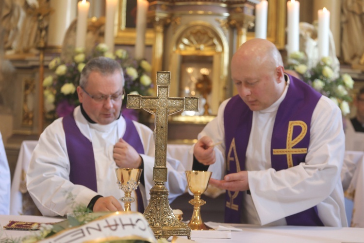 Ostatnie pożegnanie śp. ks. Marka Kuliga w Simoradzu