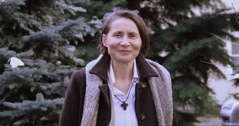 S. Anna Bieńkowska w akademiku przy Niecałej już czuje się jak w domu.