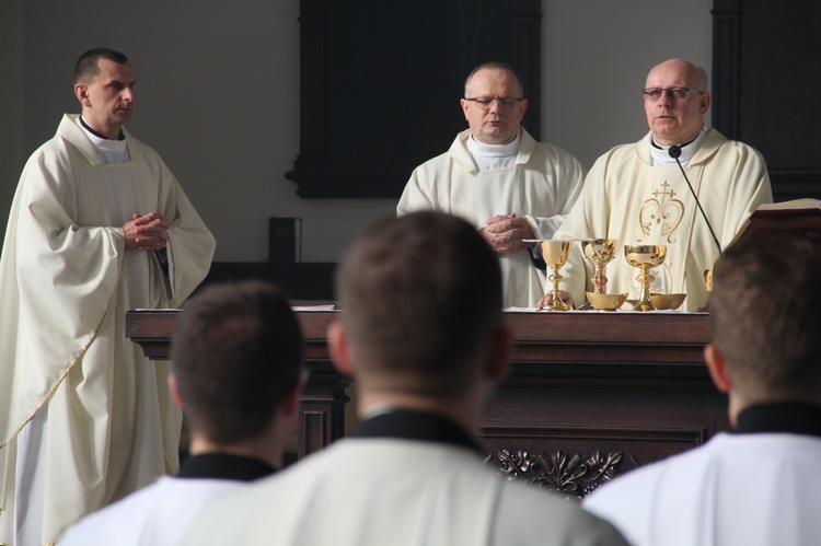 Obłóczyny w śląskim seminarium